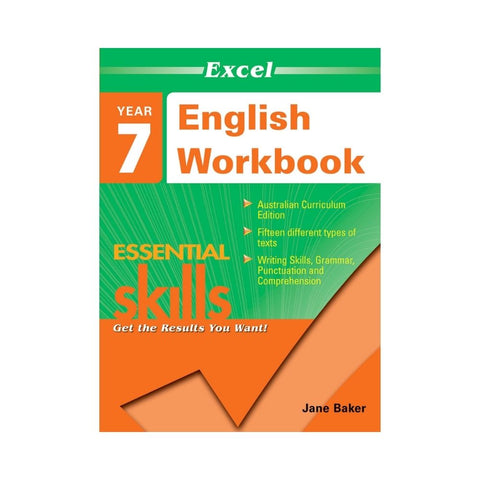 Excel Essential Skills - English Workbook Year 7
