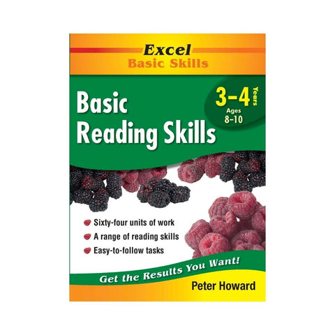 Excel Basic Skills - Basic Reading Skills Years 3 - 4