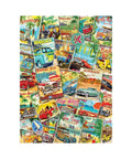 Eurographics - Vintage Travel Collage 1000pc puzzle