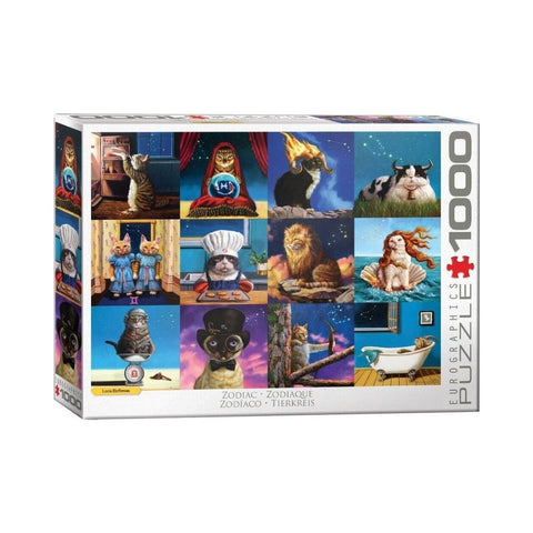 Eurographics - Zodiac Cats 1000pc puzzle