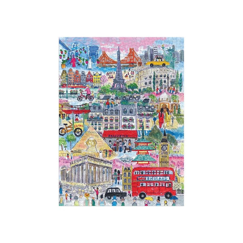 Galison - Cities Around The World 1000-piece puzzle