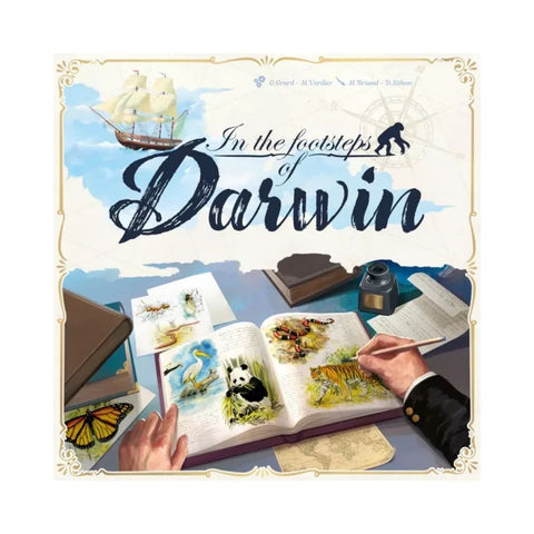 In the Footsteps of Darwin Board Game