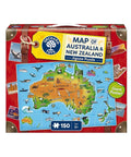  Map of Australia & New Zealand 150 pieces