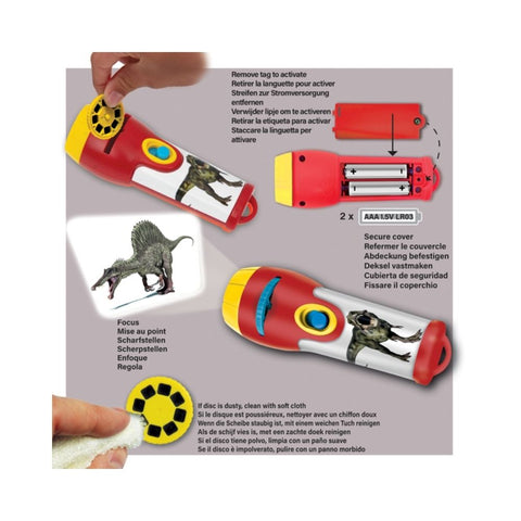  Dinosaur Torch and Projector