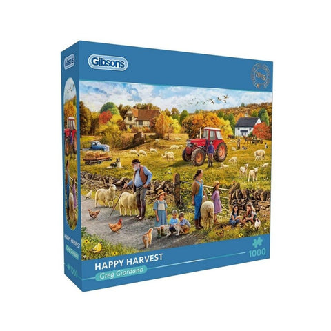 Gibsons - Happy Harvest 1000pc puzzle