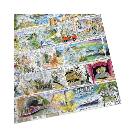Gibsons - British & Brilliant 1000pc puzzle