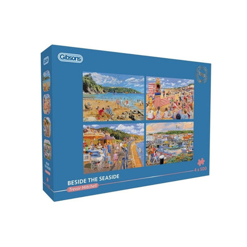 Gibsons - Beside the Seaside 4x500 piece puzzles
