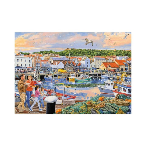 Gibsons - Beside the Seaside 4x500 piece puzzles