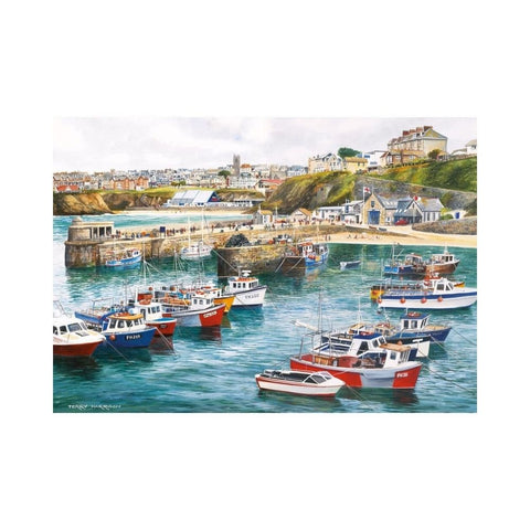Gibsons - Cornwall by the Sea 4x500 piece puzzles