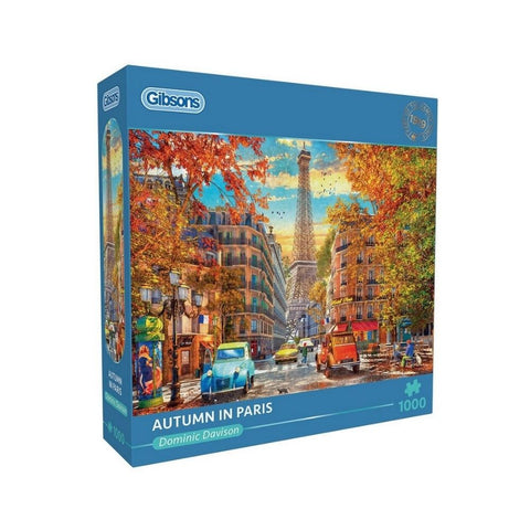 Gibsons - Autumn In Paris 1000pc puzzle