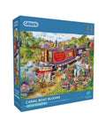 Gibsons - Canal Boat Blooms 1000-piece puzzle