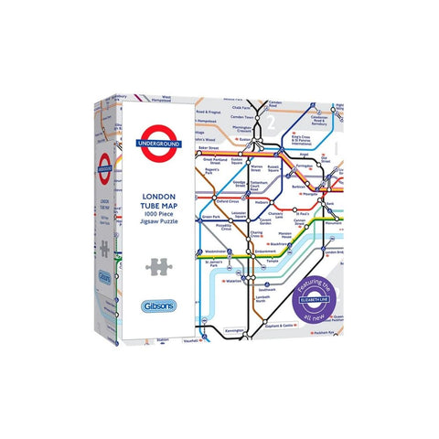 London Tube Map 1000 piece puzzle