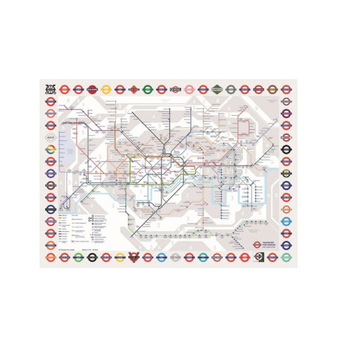 London Tube Map 1000 piece puzzle