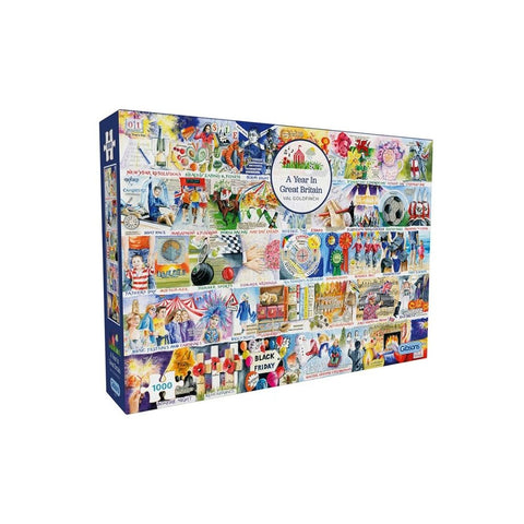 A Year In Great Britain 1000 piece puzzle