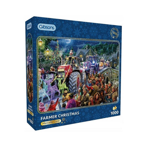 Gibsons - Farmer Christmas 1000pc puzzle