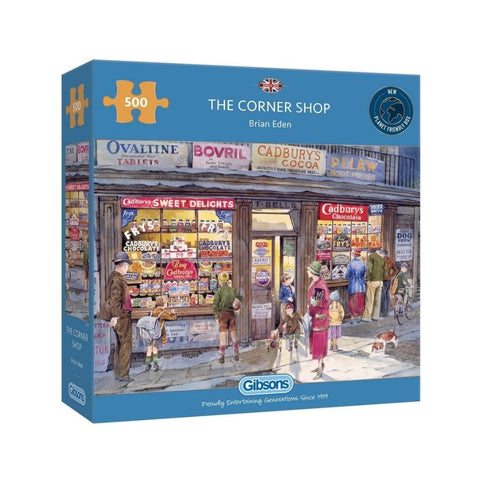 Gibsons - The Corner Shop 500pc puzzle