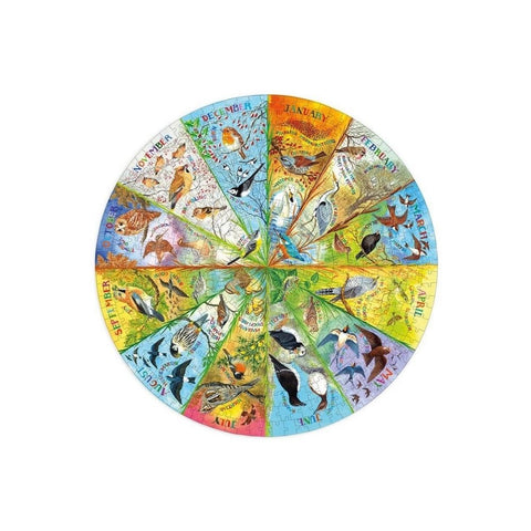 Gibsons - Birds Of The Year Circular 500  piece puzzle