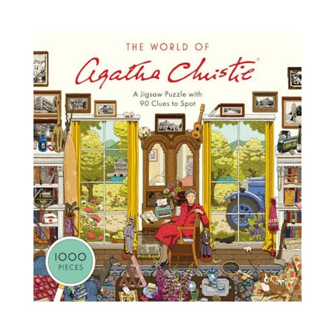 Laurence King - The World of Agatha Christie: 1000-piece jigsaw with 90 clues to spot