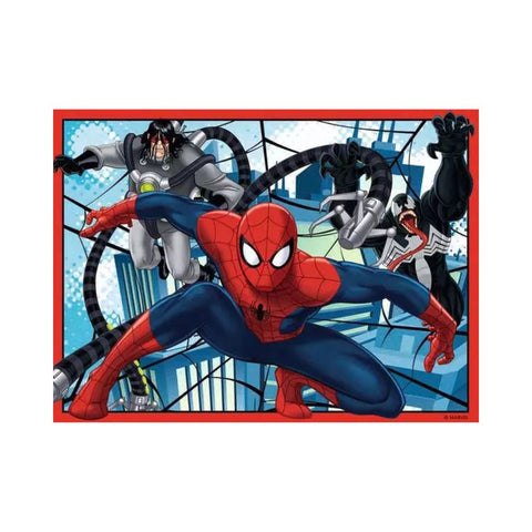 Marvel 4 In A Box Ultimate Spiderman Puzzles2