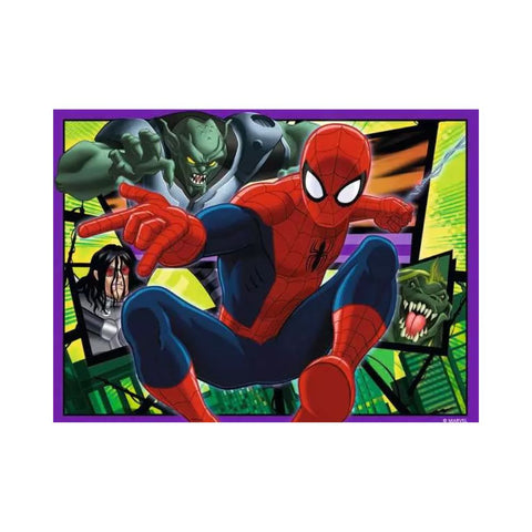 Marvel 4 In A Box Ultimate Spiderman Puzzles3