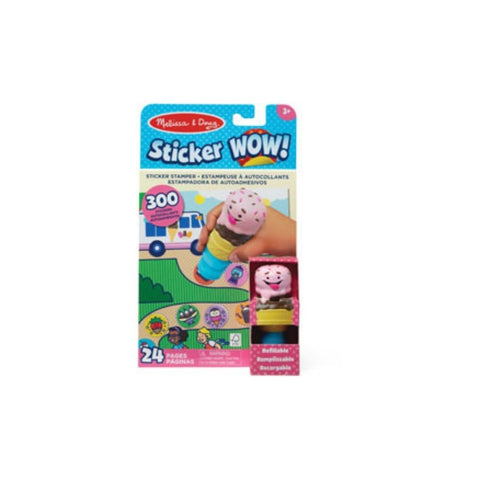Melissa & Doug - Sticker WOW! Activity Pad Set - Ice Cream