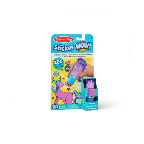 Melissa & Doug - Sticker WOW! Activity Set - Purple Unicorn
