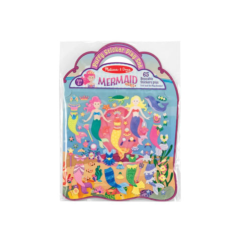 Melissa & Doug - Reusable Puffy Sticker Play Set - Mermaid