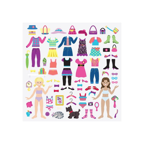 Melissa & Doug - Reusable Puffy Sticker Play Set - Dress-Up