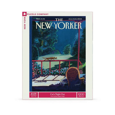 NYPC - Cats Night Out 1000pc puzzle 