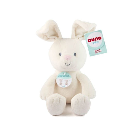 FLORA BUNNY HANDHELD PEEK-A-BOO PLUSH