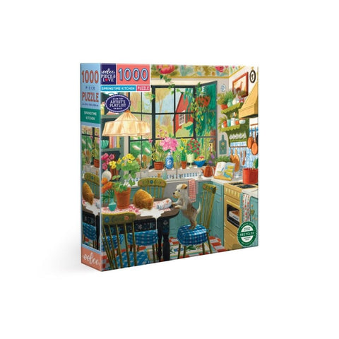eeBoo 1000 Pc Puzzle – Spring Time Kitchen