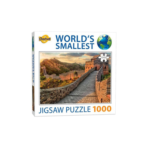 Worlds Smallest The Great Wall of China 1000-piece puzzle