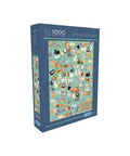 Gibsons - The Art File: It's a Cat's Life 1000 piece puzzle