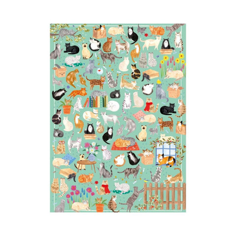 Gibsons - The Art File: It's a Cat's Life 1000 piece puzzle