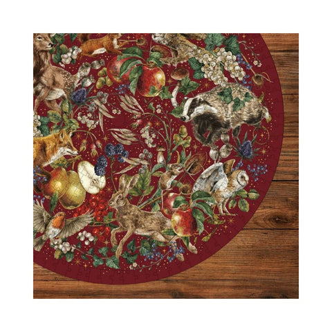 Gibsons - The Art File: Winter Story 500 circular puzzle