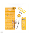 Krom - Pop Gold Rubber Kendama1