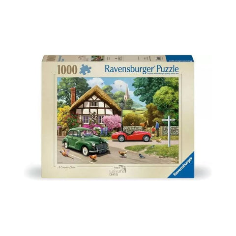 Ravensburger - Leisure Days,  A Country Drive 1000 piece puzzle