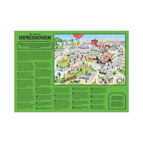 The Story of Impressionism: 1000-Piece Art History 