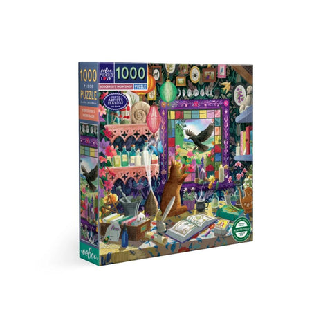 eeBoo 1000 Pc Puzzle - Sorcerer's Workshop