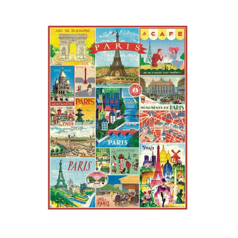 Cavallini - 240 pc Mini Puzzle Paris