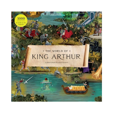The World of King Arthur: A 1000-piece jigsaw puzzle