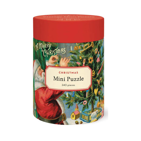 Cavallini - 240 pc Mini Puzzle Christmas 