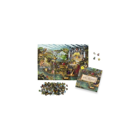 The World of King Arthur: A 1000-piece jigsaw puzzle