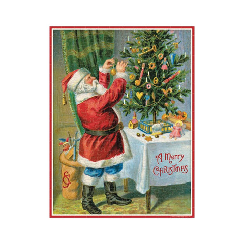 Cavallini - 240 pc Mini Puzzle Christmas 