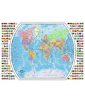Ravensburger - Political World Map with Flags, 1000-piece puzle