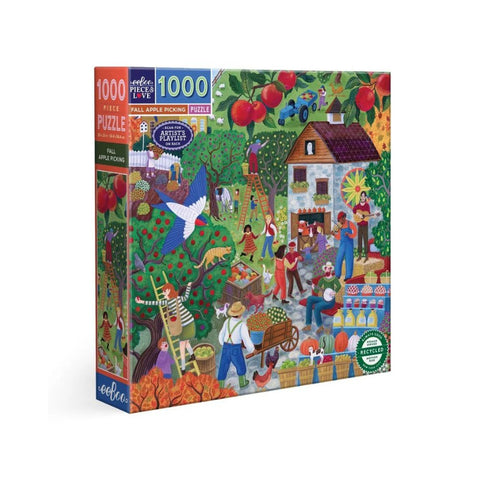 eeBoo 1000 Pc Puzzle – Fall Apple Pick