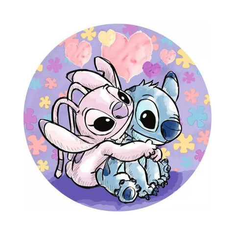 Ravensburger - Disney Stitch Round 500 piece puzzle