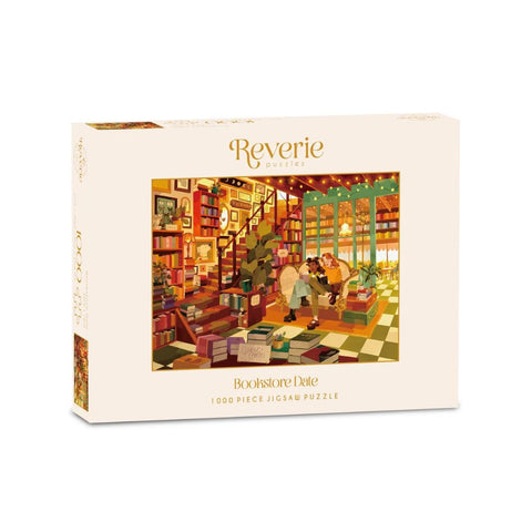 Reverie Puzzles - Bookstore Date 1000 Pieces