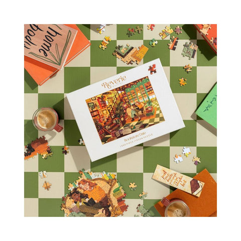 Reverie Puzzles - Bookstore Date 1000 Pieces