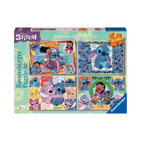 Ravensburger - Disney Stitch 4 x 100 piece